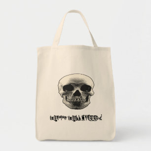Happy halloween Skull Tygkasse