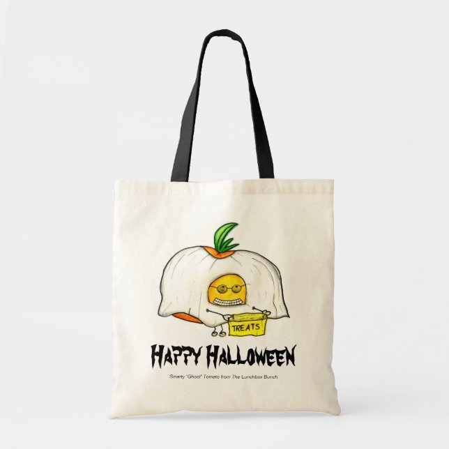 Happy halloween Smartyspöketomat Tygkasse (Framsidan)