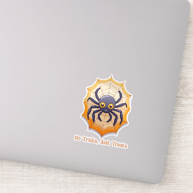 Happy halloween Spider Klistermärken (Detalj)