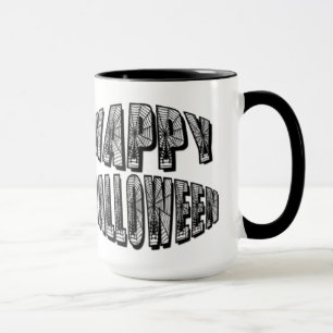 Happy halloween Spiders & Spindelnät Mugg
