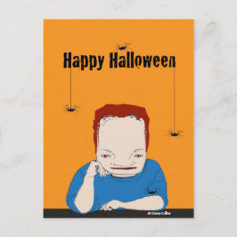 Happy halloween Spiders-vykort Vykort