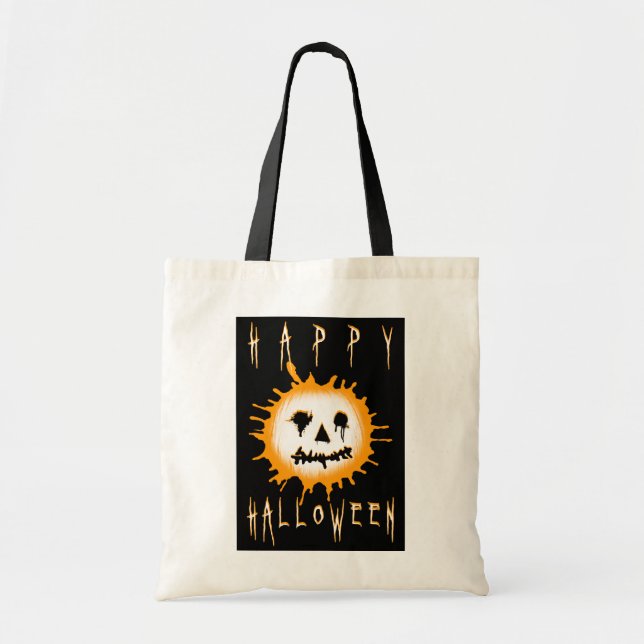 happy halloween: splatolantern tygkasse (Framsidan)