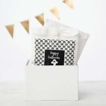 Happy halloween spökboo, inga tricks bara behandla