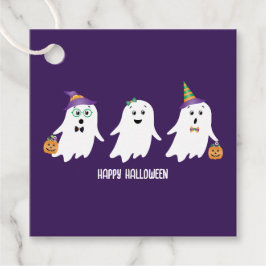Happy halloween Spöken Bus eller godis Gåvor Etiketter
