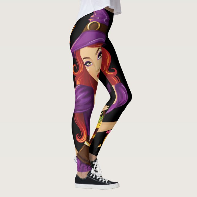 Happy halloween Spooky Candy Leggings (Höger)