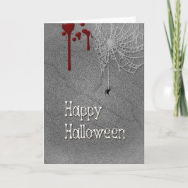 Happy halloween Spooky Gravestone Kort