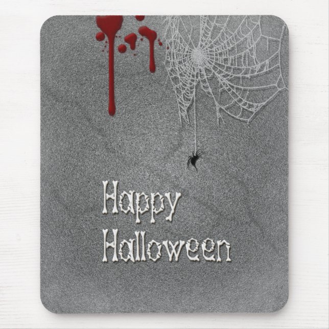 Happy halloween Spooky Gravestone Musmatta (Framsidan)