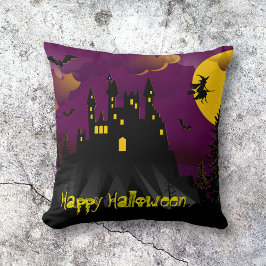 Happy halloween Spooky Kudde