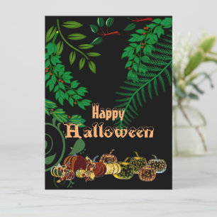 Happy halloween Spooky Mörk Night Glow Pumpkin Rol