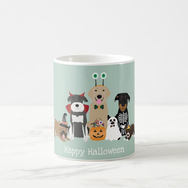 Happy halloween Spooky Pet Costumes Kaffemugg (Center)