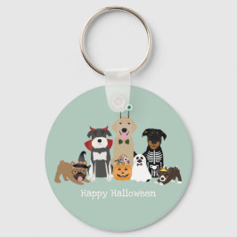 Happy halloween Spooky Pet Costumes Nyckelring
