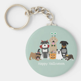 Happy halloween Spooky Pet Costumes Nyckelring