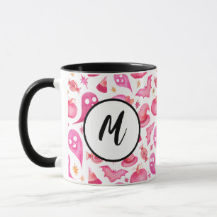 Happy halloween Spooky Rosa Ghost & Witches Mugg