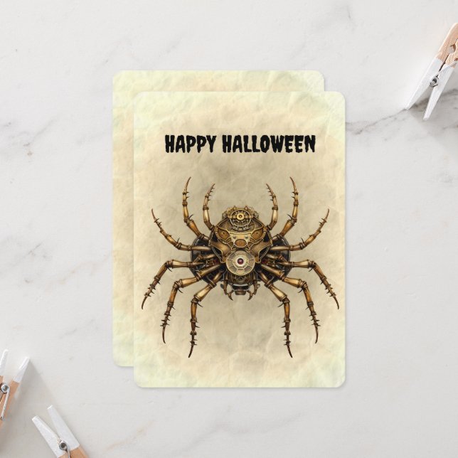 Happy halloween Steampunk Spider (Fram/Back In Situ)