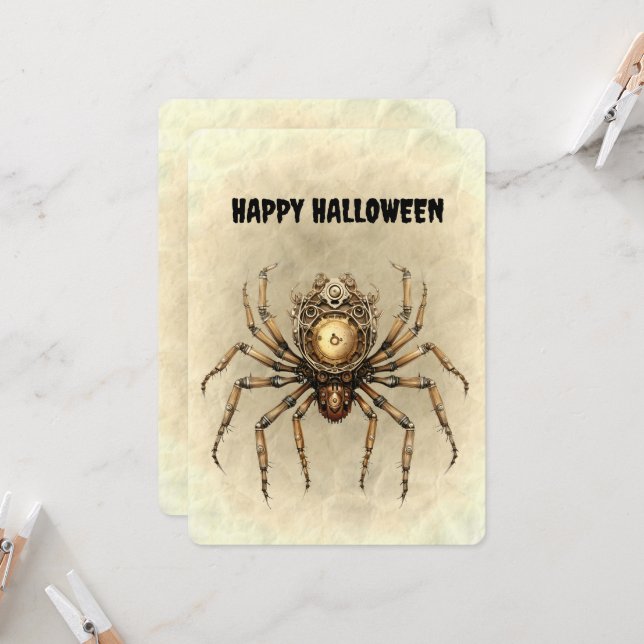 Happy halloween Steampunk Spider (Fram/Back In Situ)