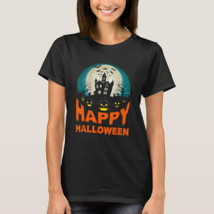 Happy halloween, stört hus, Graveyard Scary Pump T Shirt