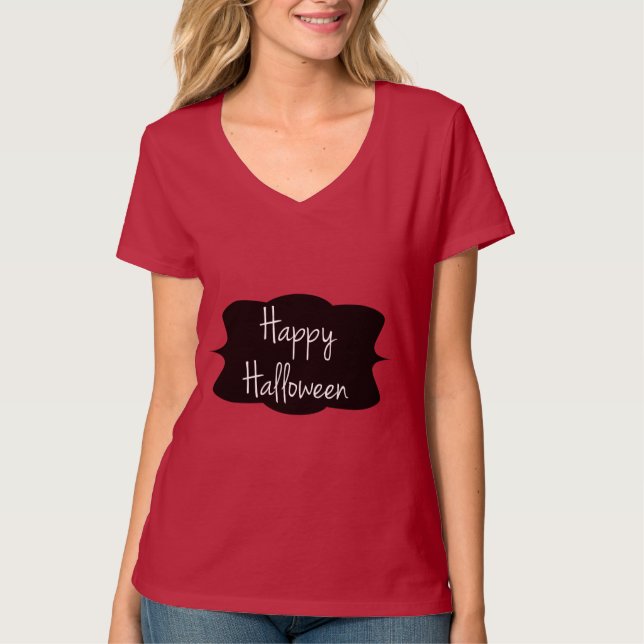 Happy halloween t shirt (Framsida)