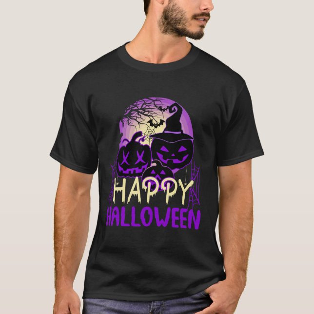 Happy halloween t shirt (Framsida)