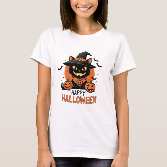 Happy halloween t shirt (Framsida)