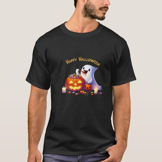 Happy halloween T-shirt (Framsida)