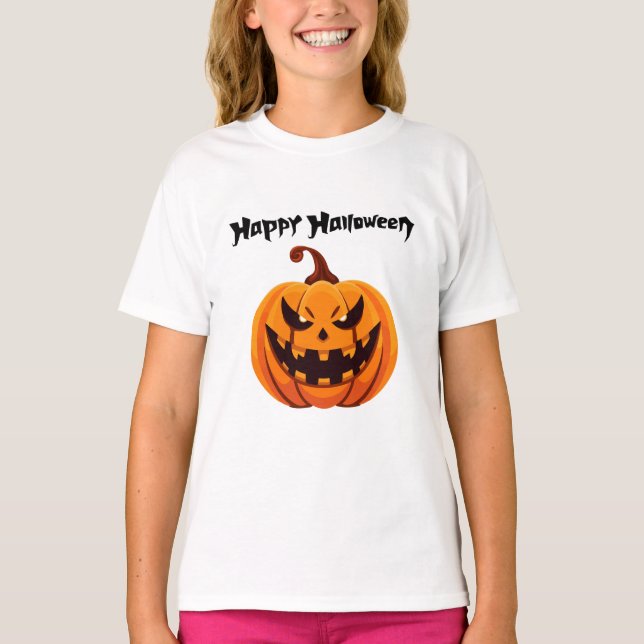 Happy Halloween T-shirt (Framsida)