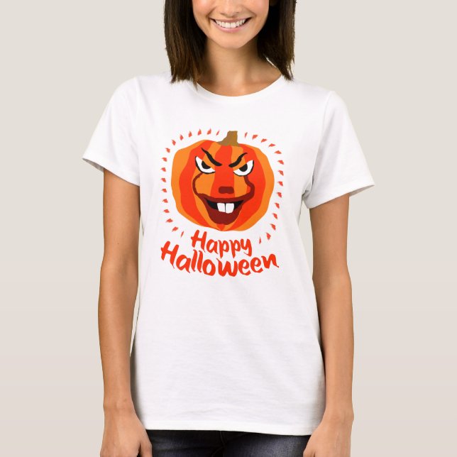 Happy halloween! t shirt (Framsida)