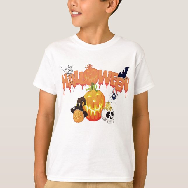 Happy halloween t-shirt (Framsida)