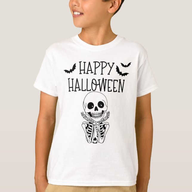 Happy Halloween T-shirt (Framsida)