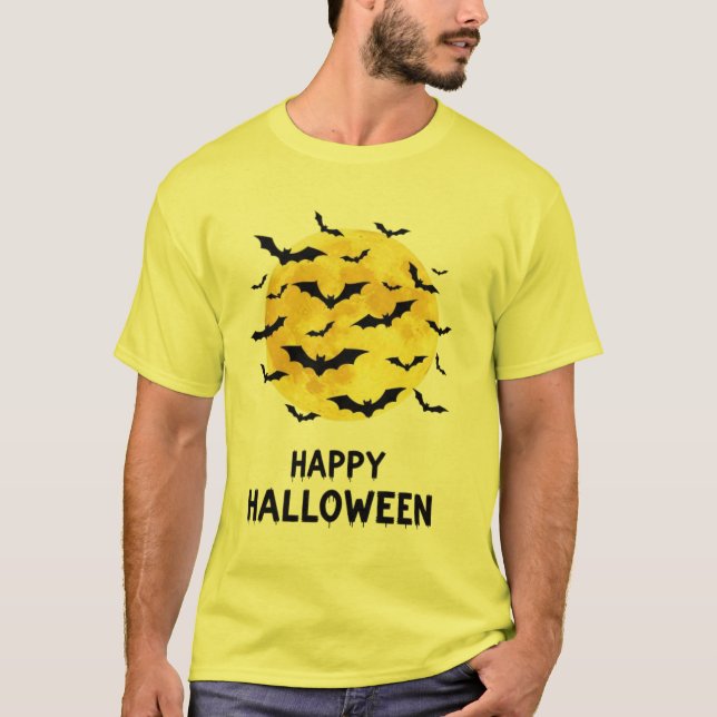 Happy halloween T-Shirt (Framsida)