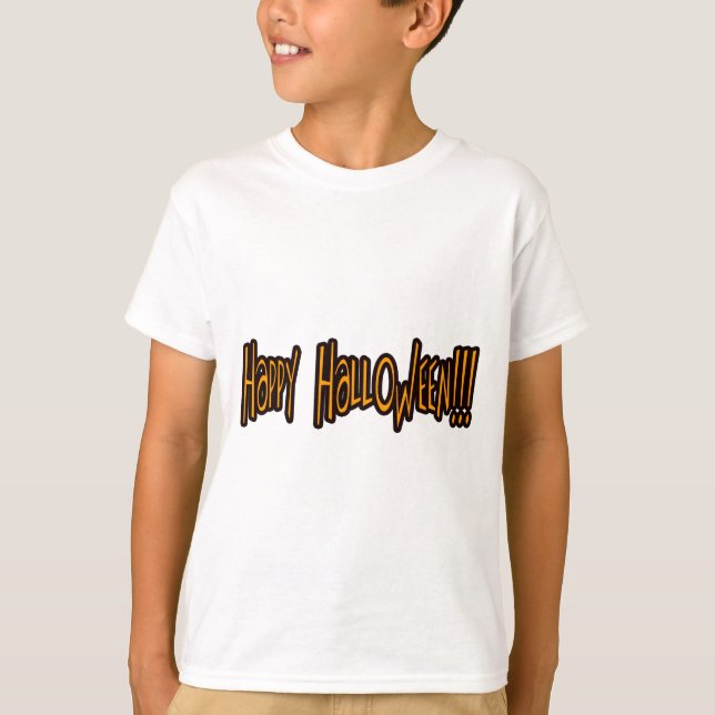 Happy halloween t-shirt (Framsida)