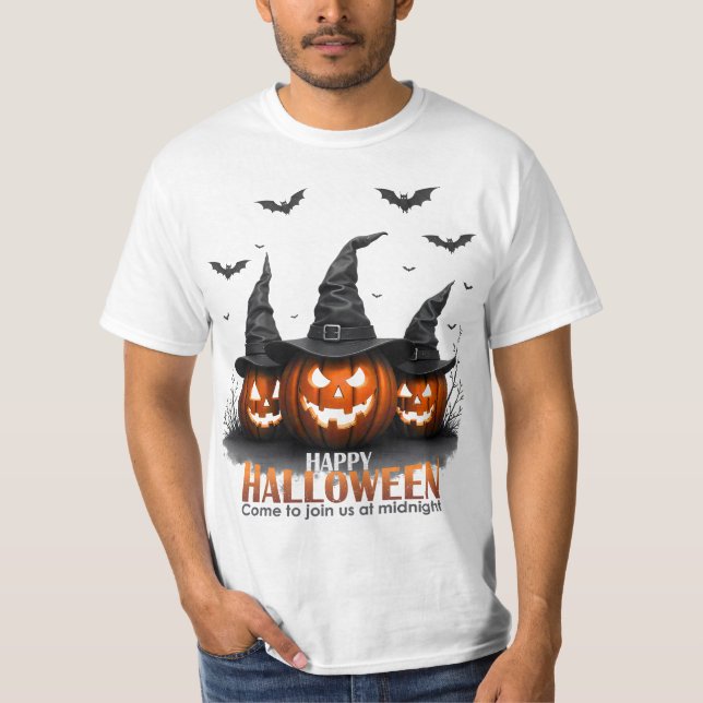Happy halloween t shirt (Framsida)