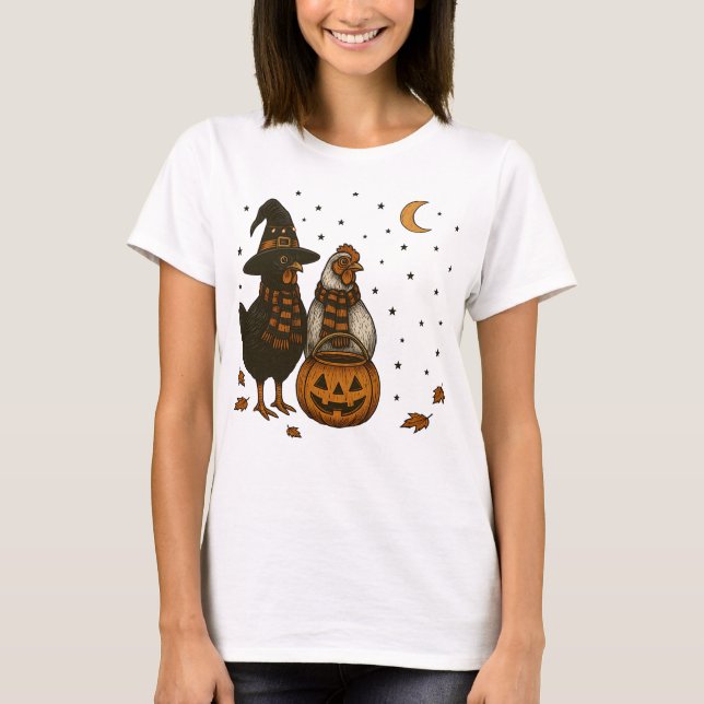 happy halloween t shirt (Framsida)