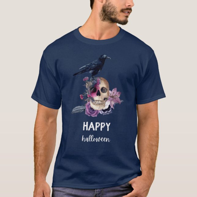 Happy halloween T-Shirt (Framsida)