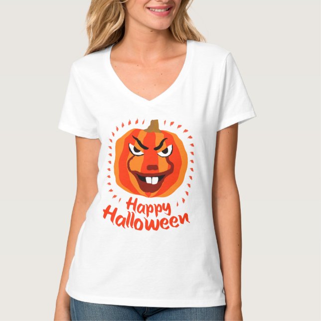 Happy halloween! t shirt (Framsida)