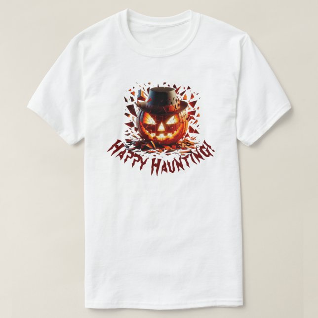 Happy halloween t shirt (Design framsida)