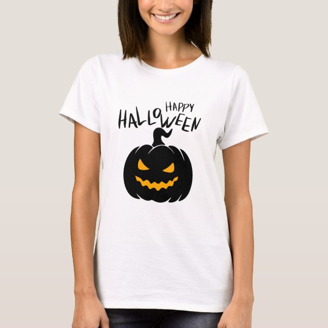 Happy Halloween T-shirt (Framsida)