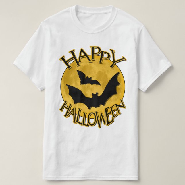 Happy halloween T-Shirt (Design framsida)