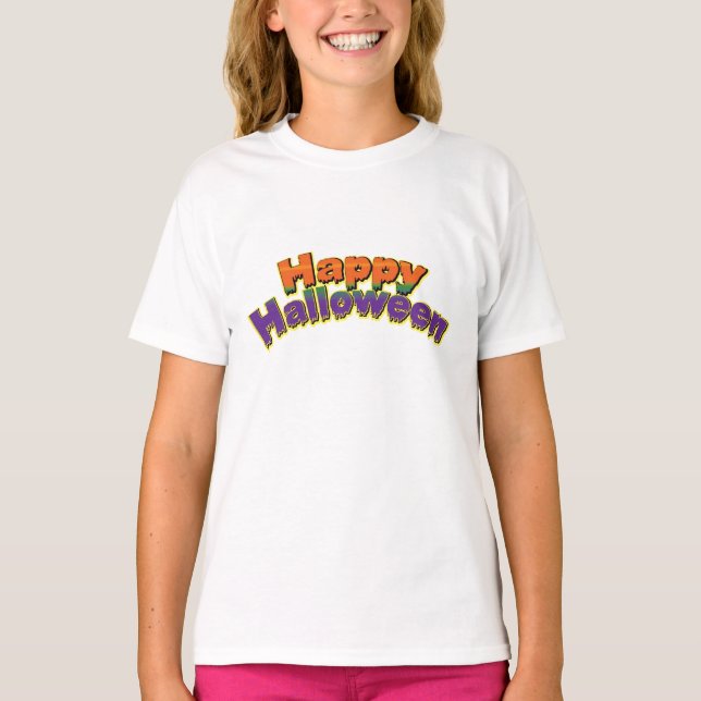 Happy halloween t-shirt (Framsida)