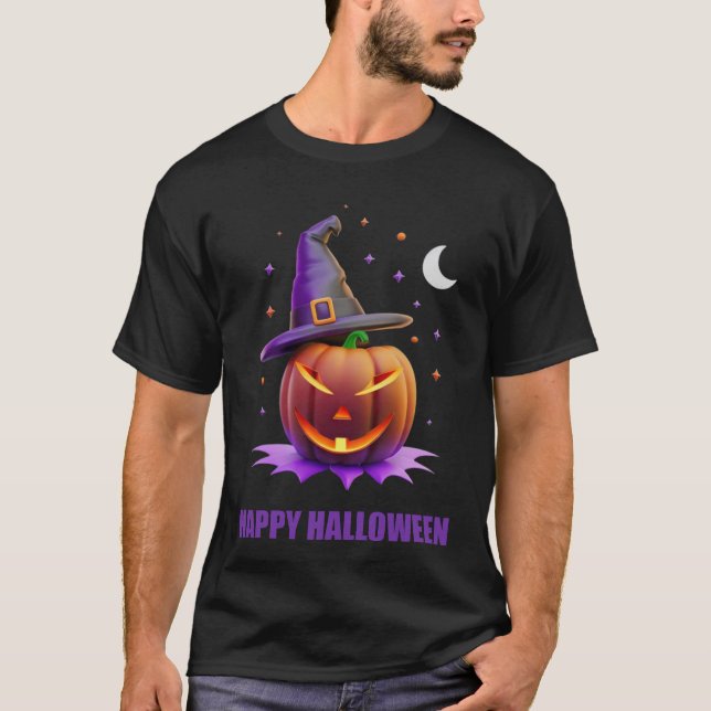 Happy halloween t shirt (Framsida)