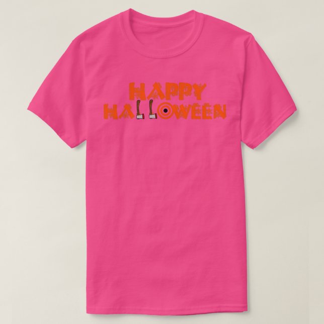 Happy halloween t shirt (Design framsida)