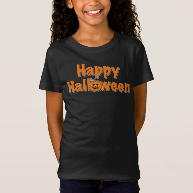 Happy halloween t shirt (Framsida)