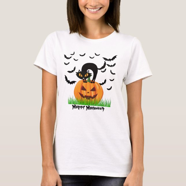Happy halloween t shirt (Framsida)
