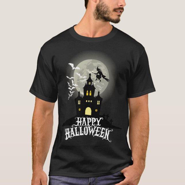 Happy halloween t shirt (Framsida)
