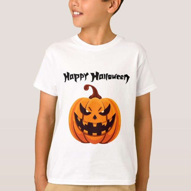 Happy Halloween T-shirt (Framsida)