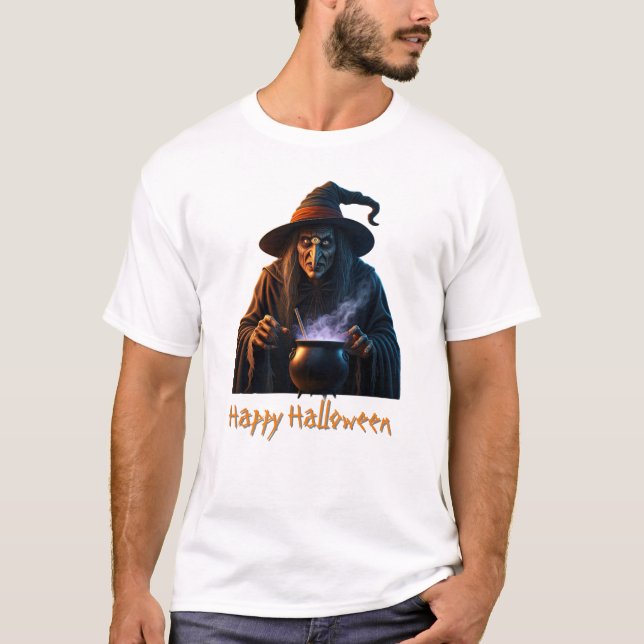 Happy halloween T-Shirt (Framsida)