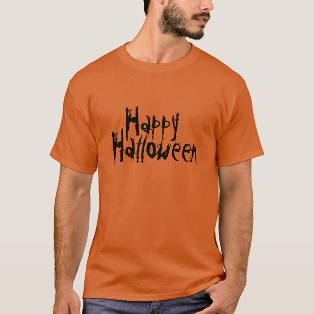 Happy halloween t-shirt (Framsida)