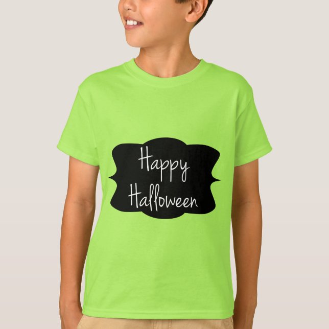 Happy halloween t shirt (Framsida)