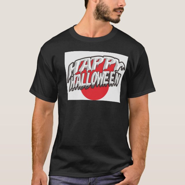 Happy halloween t shirt (Framsida)