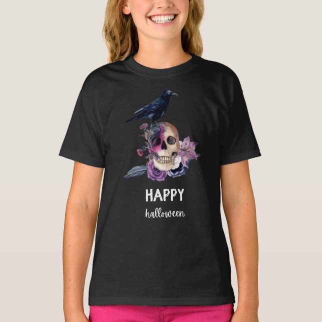 Happy halloween T-Shirt (Framsida)
