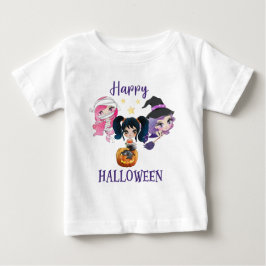 Happy halloween t-shirt Girl Baby Sjöjungfru t-shi